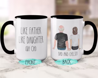 Like Father Like Daughter Mug