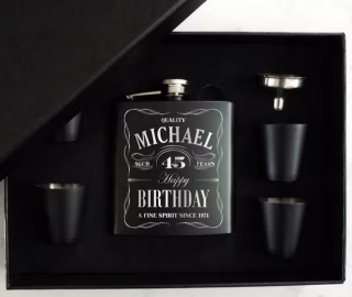 Etsy Personalized Flask