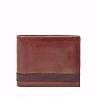 Fossil Quinn Leather Bifold Wallet