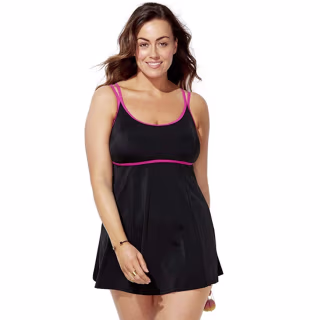Plus-Size Lingerie Swim Dress