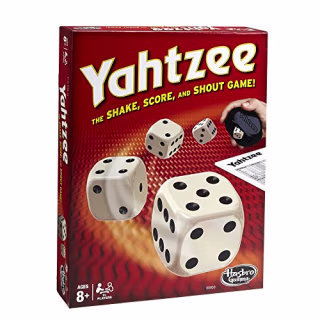 Classic Yahtzee Family Dice Game for Kids Ages 8 and Up
