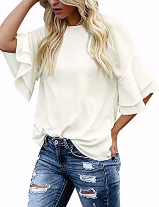 Luvamia 3/4 Sleeve Top