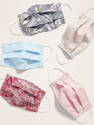 Old Navy Triple-Layer Cloth Face Masks (Pack of 5)
