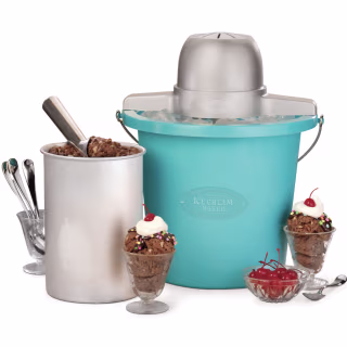 Nostalgia 4-Quart Electric Ice Cream Maker