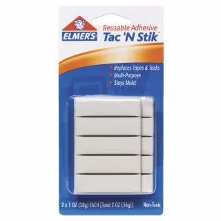 Elmer's Tac 'N Stik Reusable Adhesive