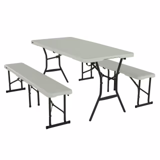 Lifetime 5-Foot Table and Bench Combo