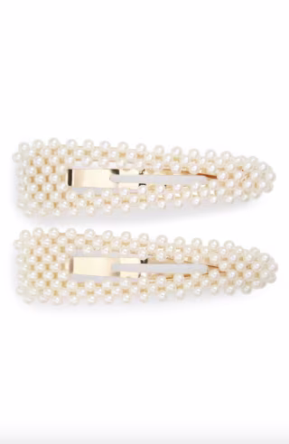 Tasha Imitation Pearl Hair Clips