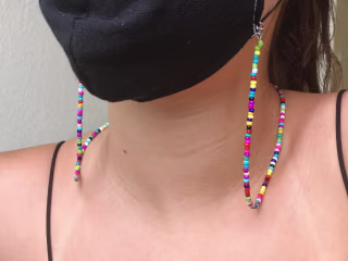 FireFlyFeelingBright Face Mask Chain