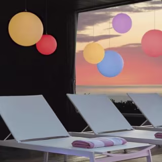 Hanging LED Glow Balls