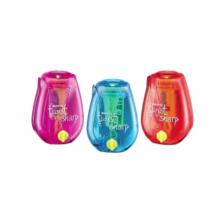 View product image 1 of 5, selected for Bostitch Twist-n-Sharp Manual Pencil Sharpener, Assorted Colors (PS1-ADJ)