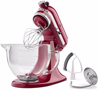 KitchenAid Artisan Design Series Stand Mixer with Glass Bowl