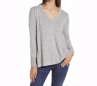 Gibson Cozy V-Neck Tunic