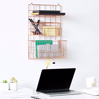 AmazonBasics Wall Wire Grid Panel Set