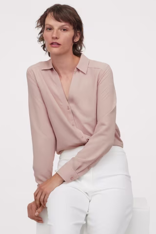 V-neck Blouse