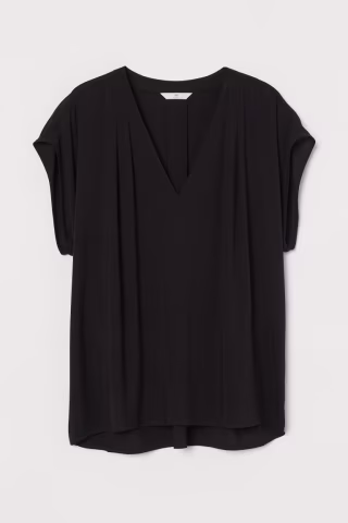V-neck Blouse