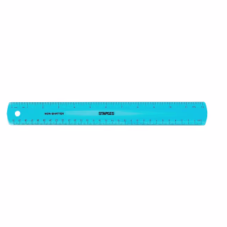 Westcott Shatterproof Ruler, 12-Inch, Green