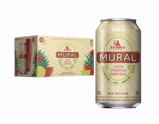 New Belgium Mural Agua Fresca Cerveza