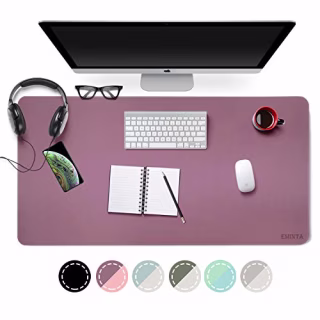 Eminta Dual Sided PU Leather Desk Pad