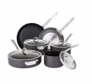 Viking Hard Anodized Nonstick 10-Piece Cookware Set