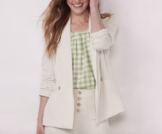 Lauren Conrad Double Breasted Blazer