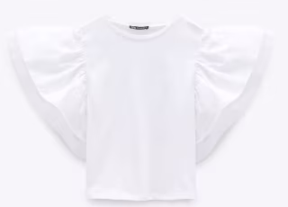 Zara Ruffled Top