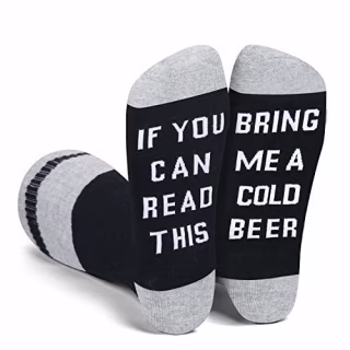 Zmart Mens Socks With Sayings