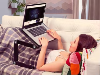 Uncaged Ergonomics Portable Laptop Stand &amp; Lap Desk