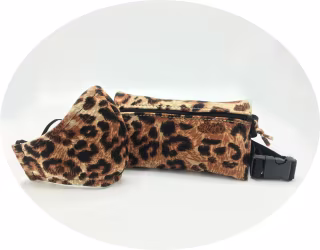 Leopard Fanny Pack and Face Mask Set