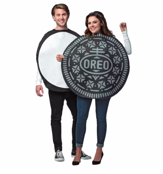 Oreo Cookie Couples Halloween Costume