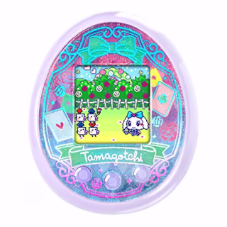 Tamagotchi On Lavender Wonder Garden