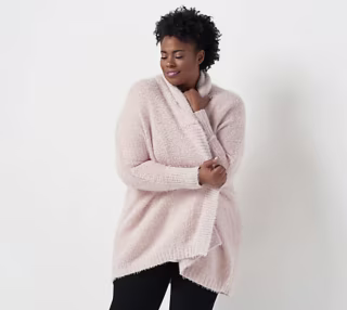 All Worthy Hunter McGrady Jacquard Cocoon Cardigan