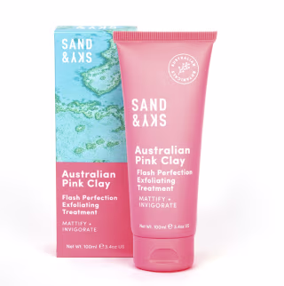 Sand and Sky Australian Pink Clay Exfoliating Treatment