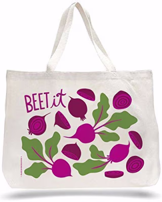Beet It Tote Bag