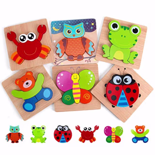 Slotic Wooden Puzzles for Toddlers