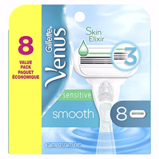 Gillette Venus Smooth Sensitive Women's Razor Blades