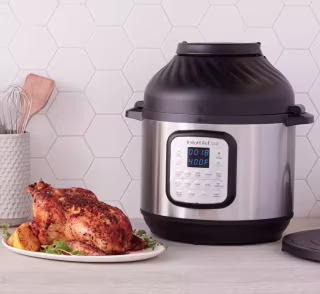 Instant Pot 8qt Duo Crisp Combo Electric Pressure Cooker Air Fryer