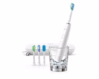 Philips Sonicare HX9924/01 DiamondClean Smart 9500 Rechargeable Electric Toothbrush, White