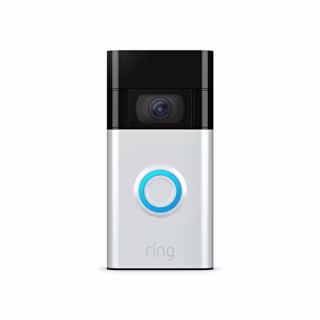 All-new Ring Video Doorbell - 1080p HD video, improved motion detection, easy installation - Satin Nickel (2020 release)
