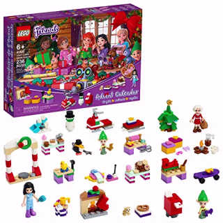 LEGO Friends Advent Calendar 41420, Kids Advent Calendar with Toys; Makes a Great Holiday Treat for Children who Love Toy Advent Calendars and buildable Figures, New 2020 (236 Pieces)