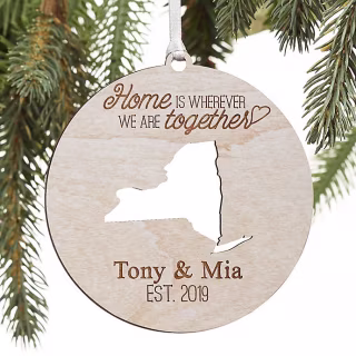 State of Love Ornament
