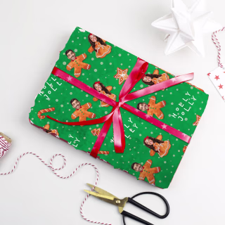 Gingerbread Wrapping Paper