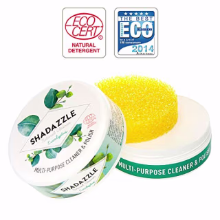 Shadazzle Natural All Purpose Cleaner and Polish - Eco friendly Multi-purpose Cleaning Product - Cleans, Polishes & Protects any washable surface (Lemon)