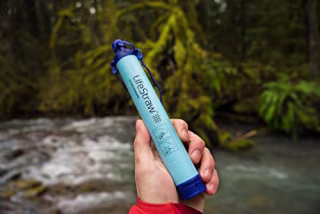 LifeStraw Personal Water Filter for Hiking, Camping, Travel, and Emergency Preparedness