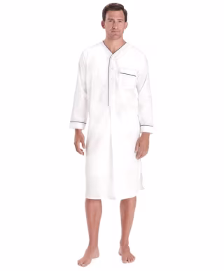Brooks Brothers Wrinkle-Resistant Broadcloth Nightshirt