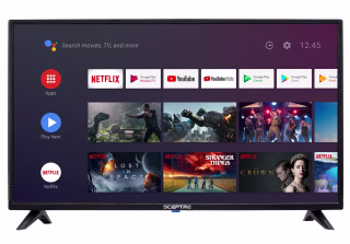 Sceptre 32" Class HD (720p) Android Smart LED TV with Google Assistant (A328BV-SR)
