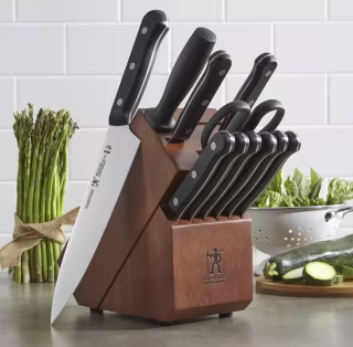 J.A Henckels International Solution 12-Piece Knife Block Set