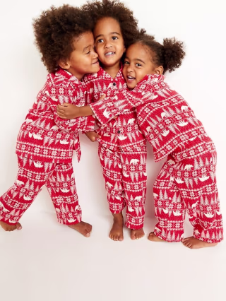 Lightweight Flannel Pajama Set