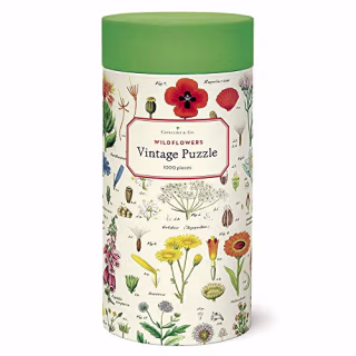 Cavallini & Co Wildflowers 1,000 Piece Jigsaw Puzzle