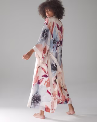 Soma Sensuous Silk Kimono Robe