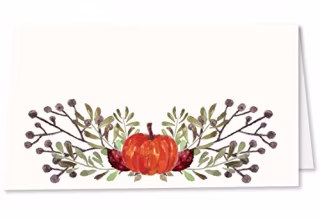 Koko Paper Co Thanksgiving Place Cards